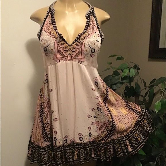 Free People Dresses & Skirts - Free people sleeveless mini flare dress